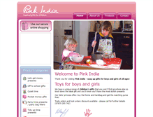Tablet Screenshot of pinkindia.co.uk